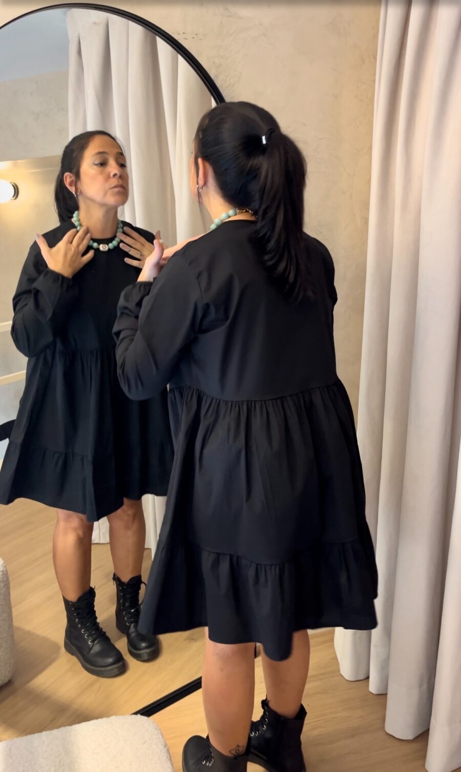 Vestido Selena Negro - Imagen 2