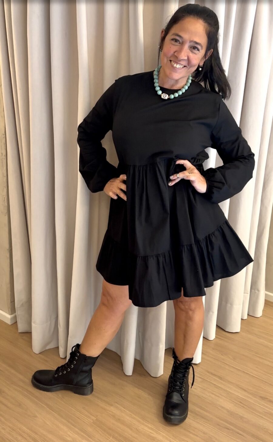 Vestido Selena Negro - Imagen 5