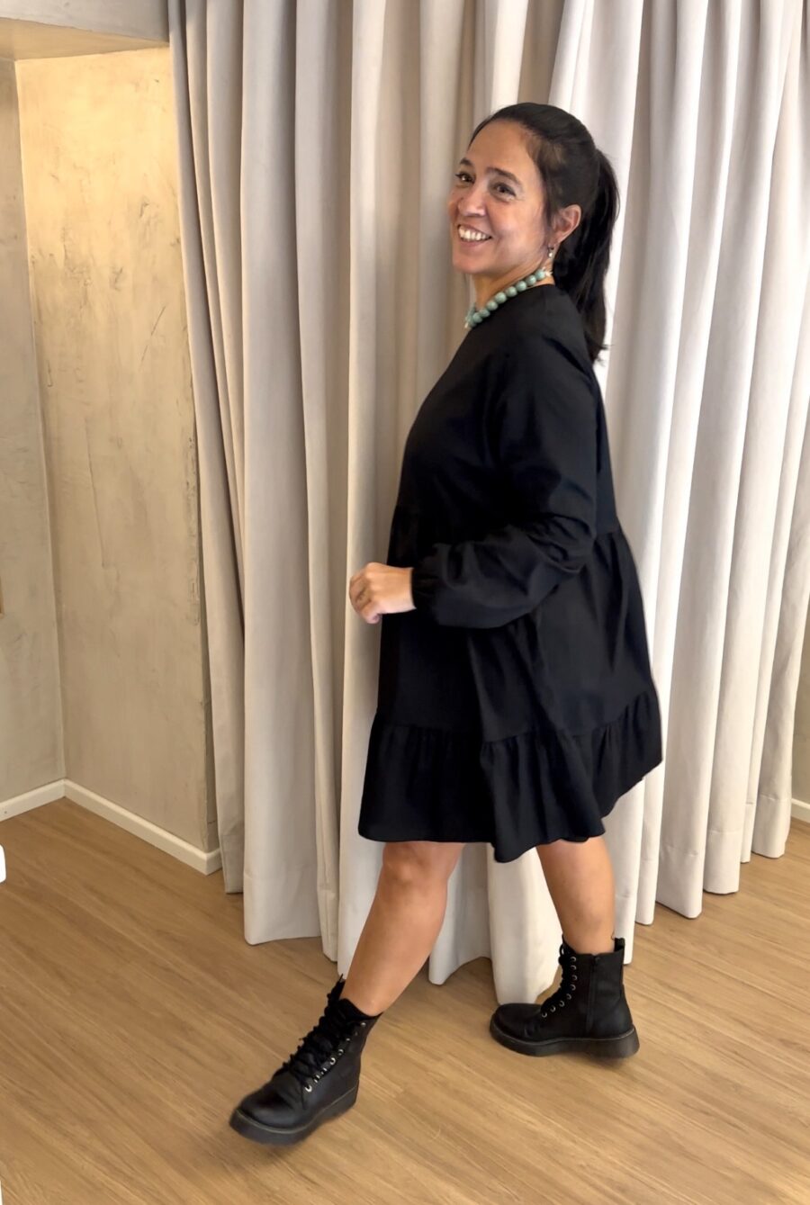 Vestido Selena Negro - Imagen 4