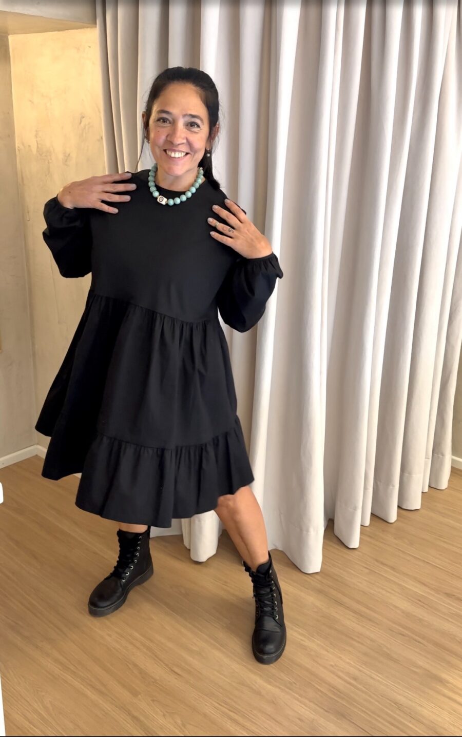 Vestido Selena Negro - Imagen 3