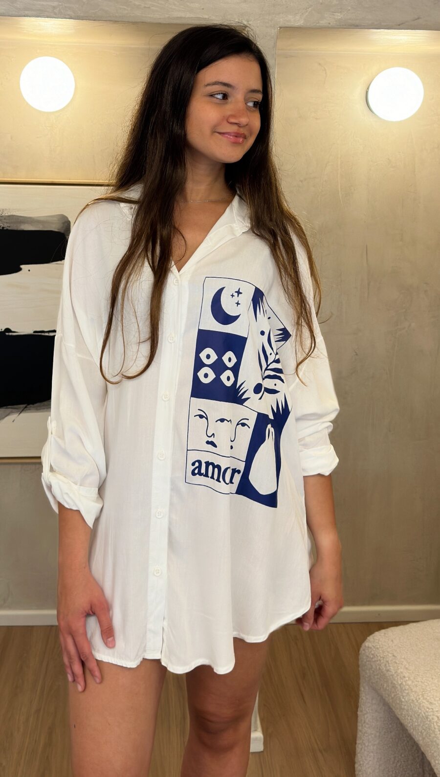 Maxi Camisa Amour