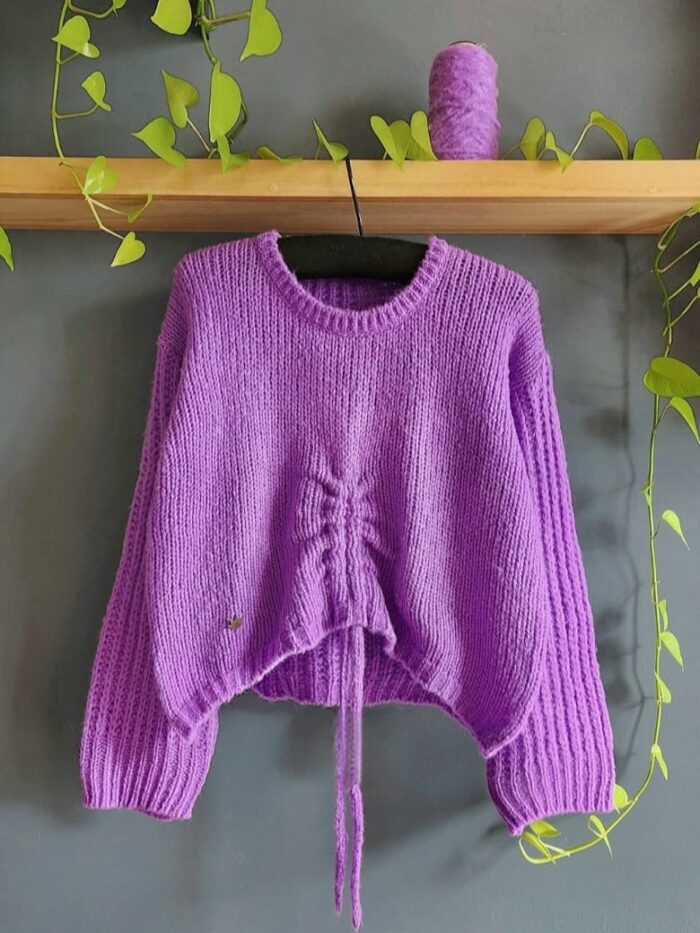 Sweater Loto lila