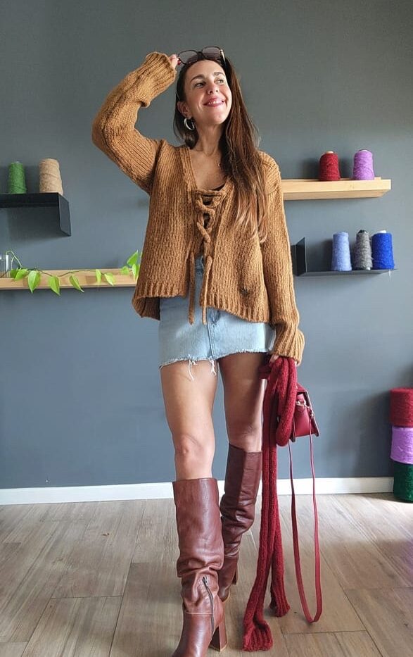 Sweater Musa Dulce de leche