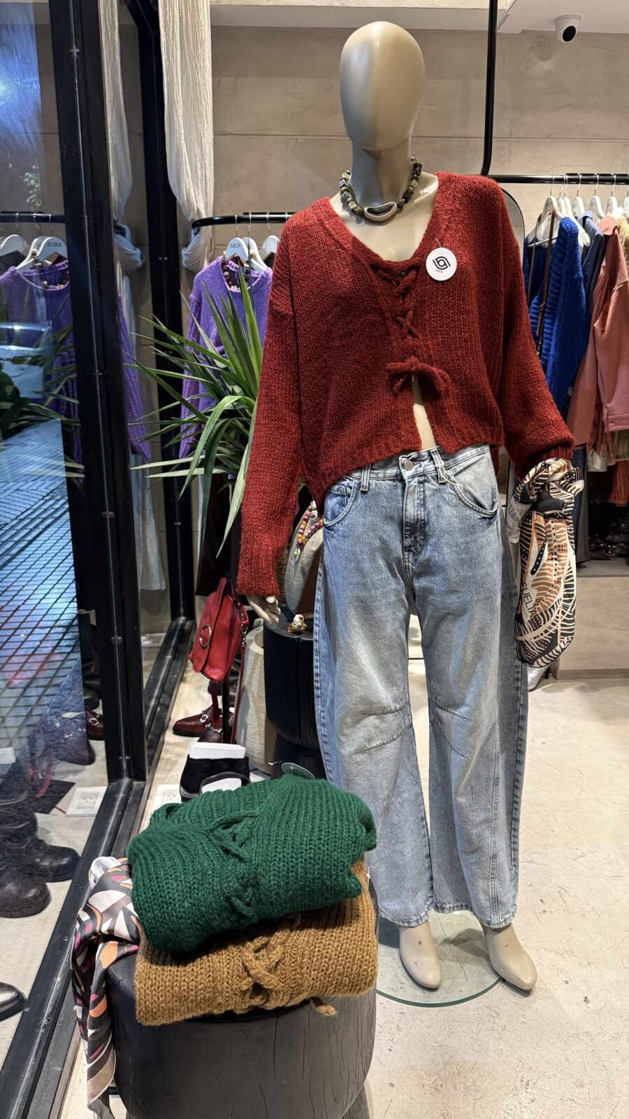 Sweater Musa Bordo - Imagen 4